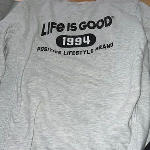 Life is Good Crewneck